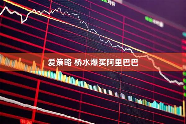 爱策略 桥水爆买阿里巴巴