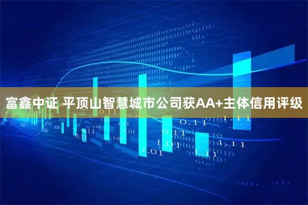 富鑫中证 平顶山智慧城市公司获AA+主体信用评级