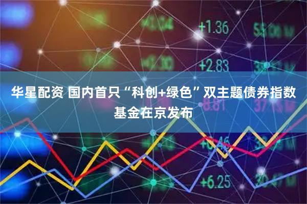华星配资 国内首只“科创+绿色”双主题债券指数基金在京发布